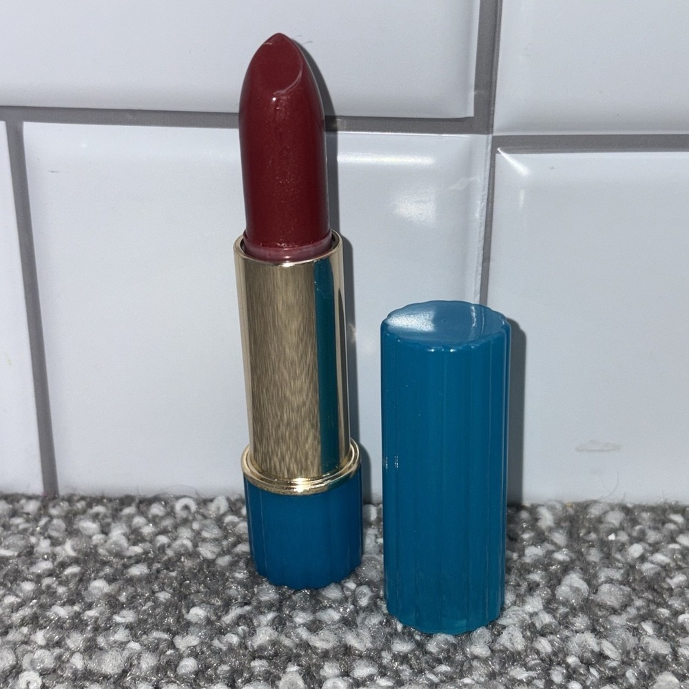 Estée Lauder Futurist‎ Full Treatment Lipstick Toward Fig 10 Blue Case